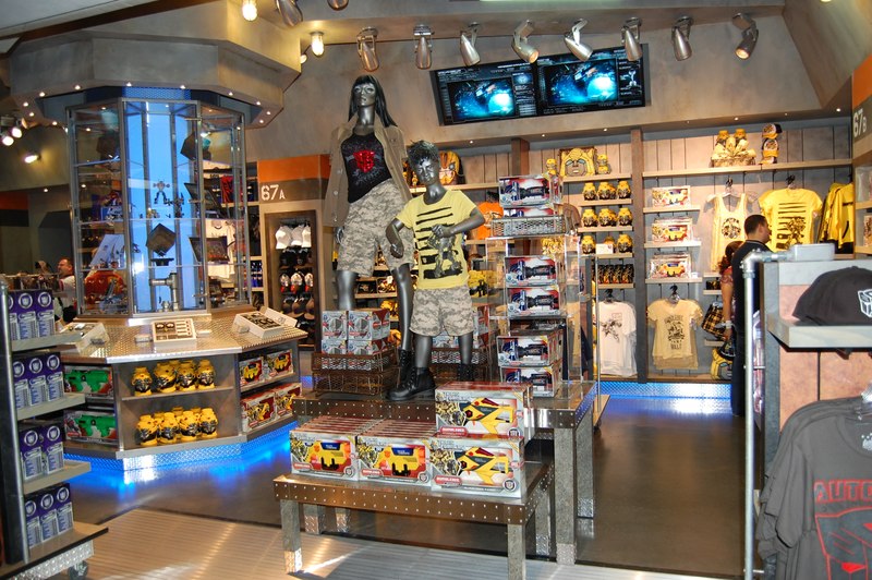 transformers store universal studios